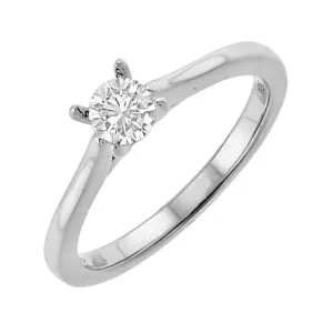 14Kt White Gold Diamond 1/3Ctw Ring