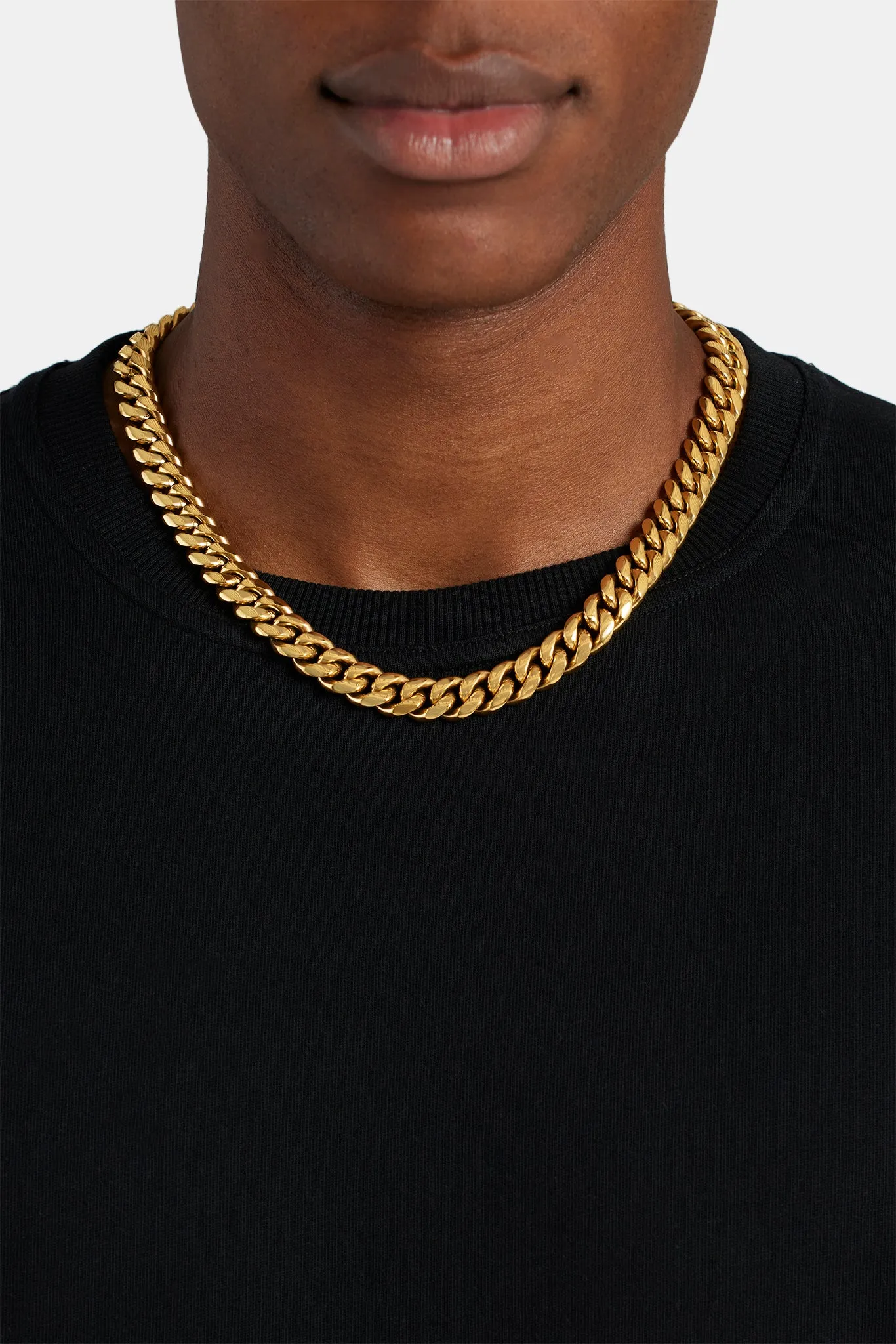 2.5mm Micro Cuban Chain - Gold