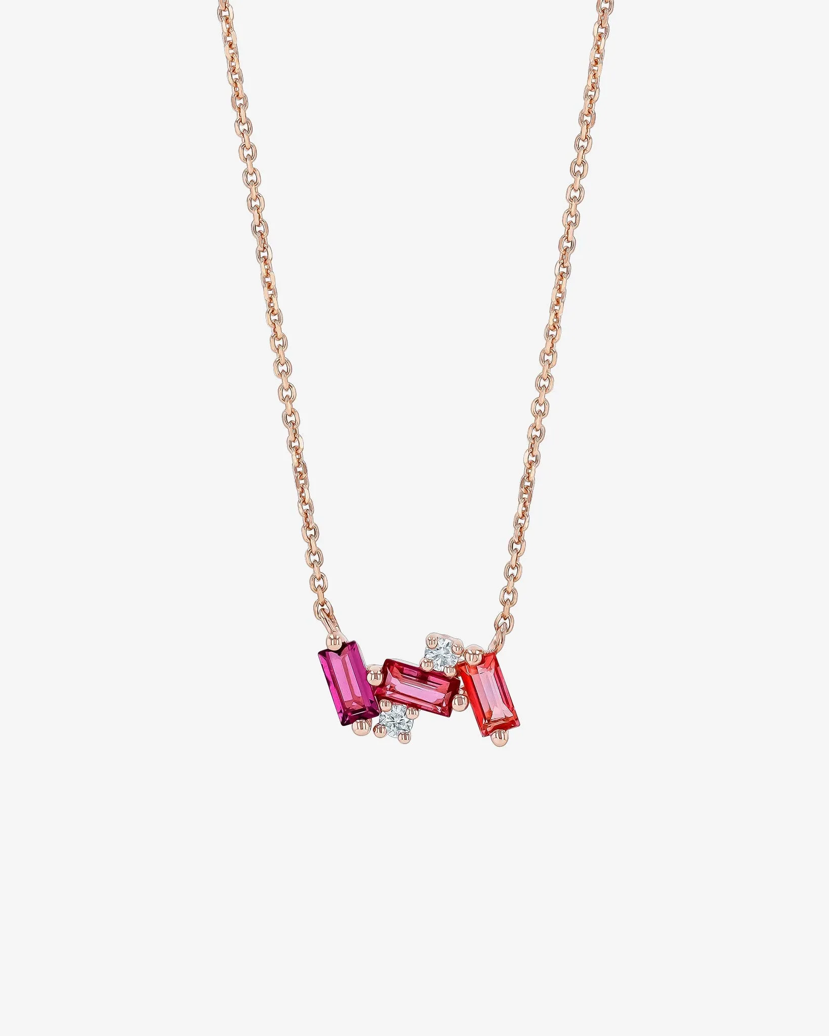 Amalfi Mini Burst Red Ombre Pendant