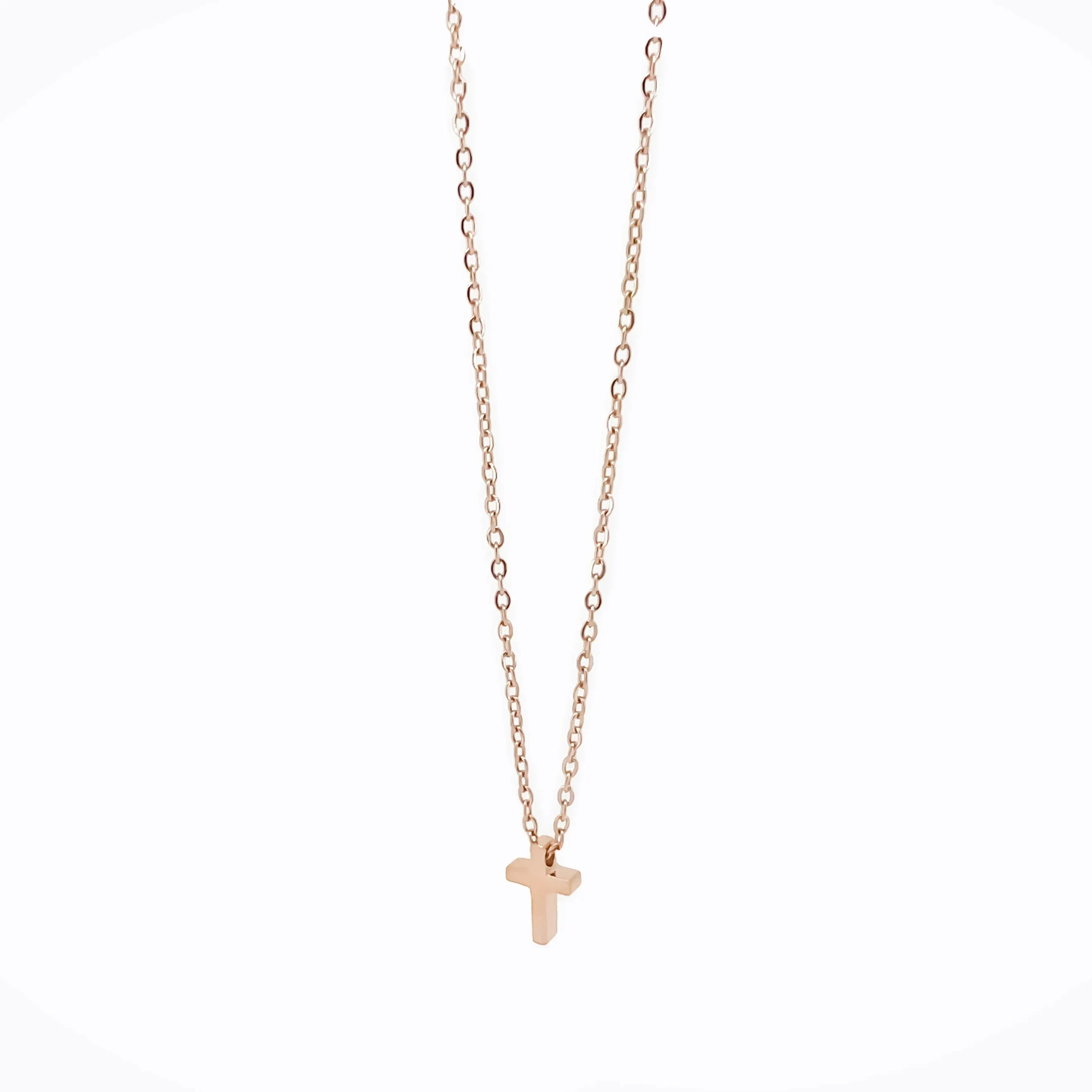 Aneurin Crucifix Pendant with Chain Necklace