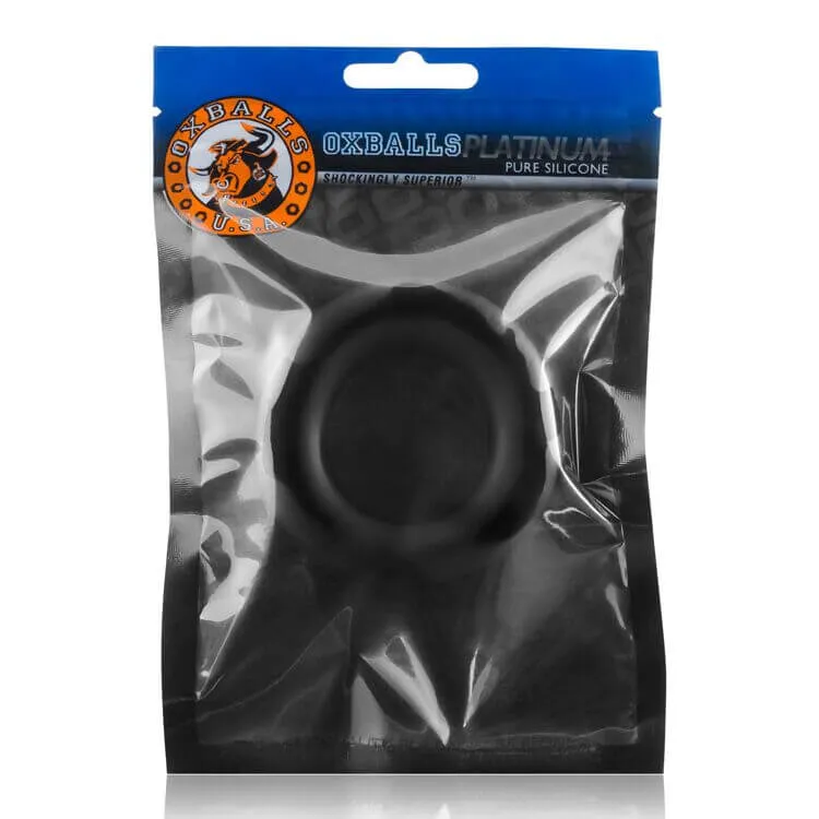 Atomic Jock Cock-T Small Comfort Cock Ring - Sleek and Smooth in Black