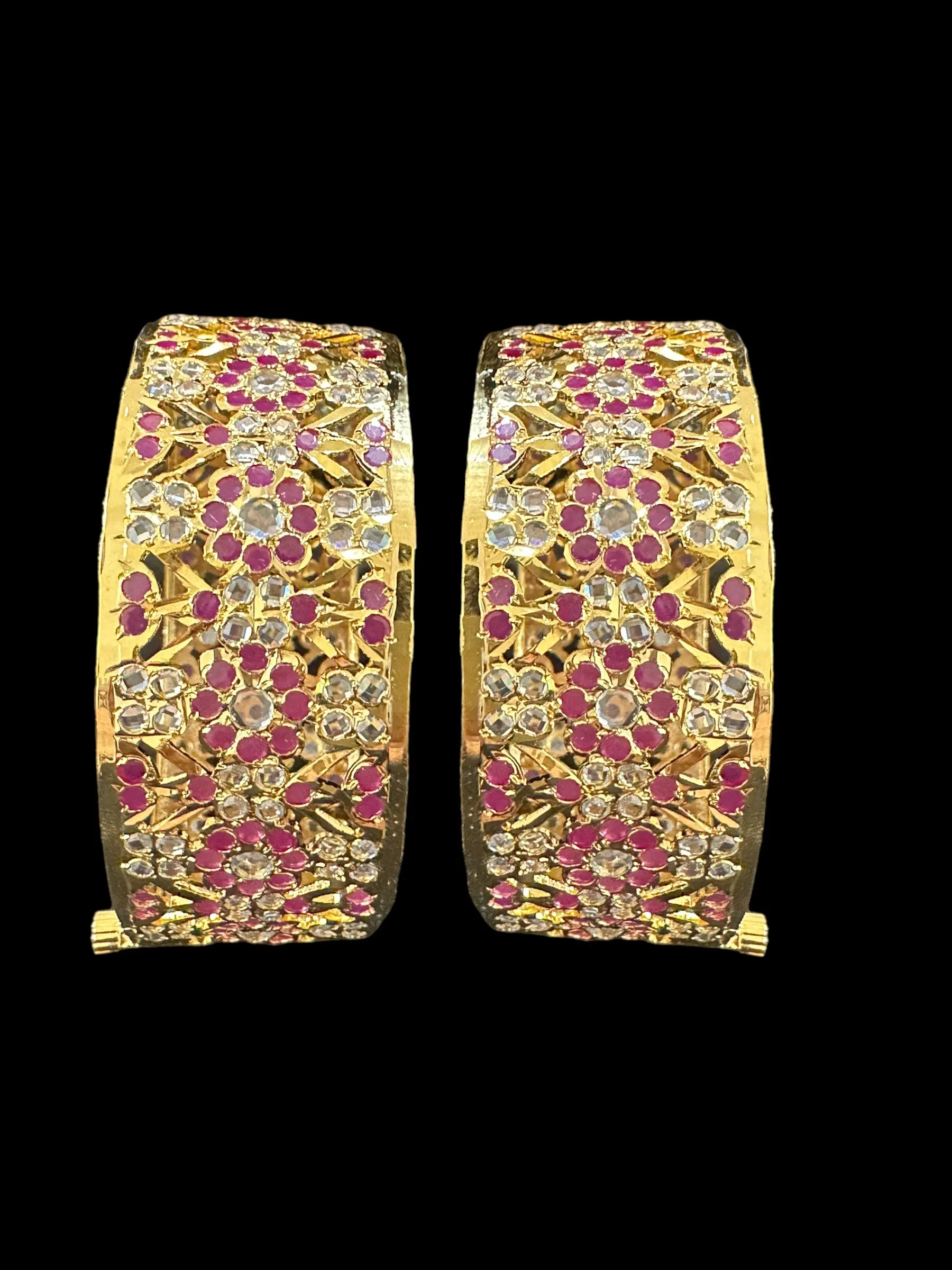 B160 Gold plated hyderabadi bangles ( READY TO SHIP )