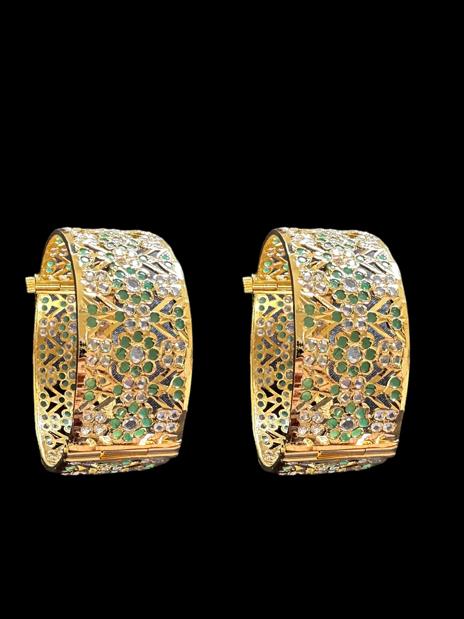 B162 Gold plated hyderabadi bangles ( READY TO SHIP )