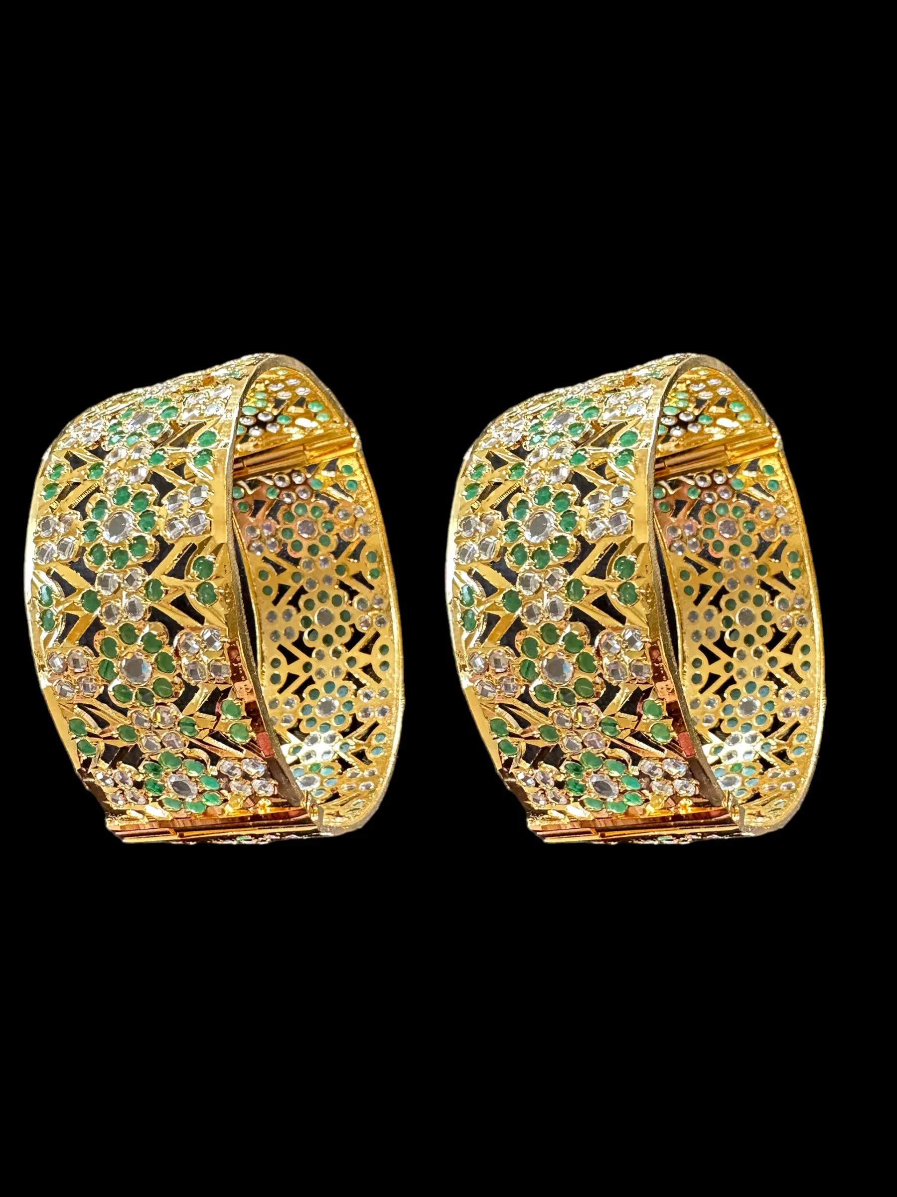 B162 Gold plated hyderabadi bangles ( READY TO SHIP )