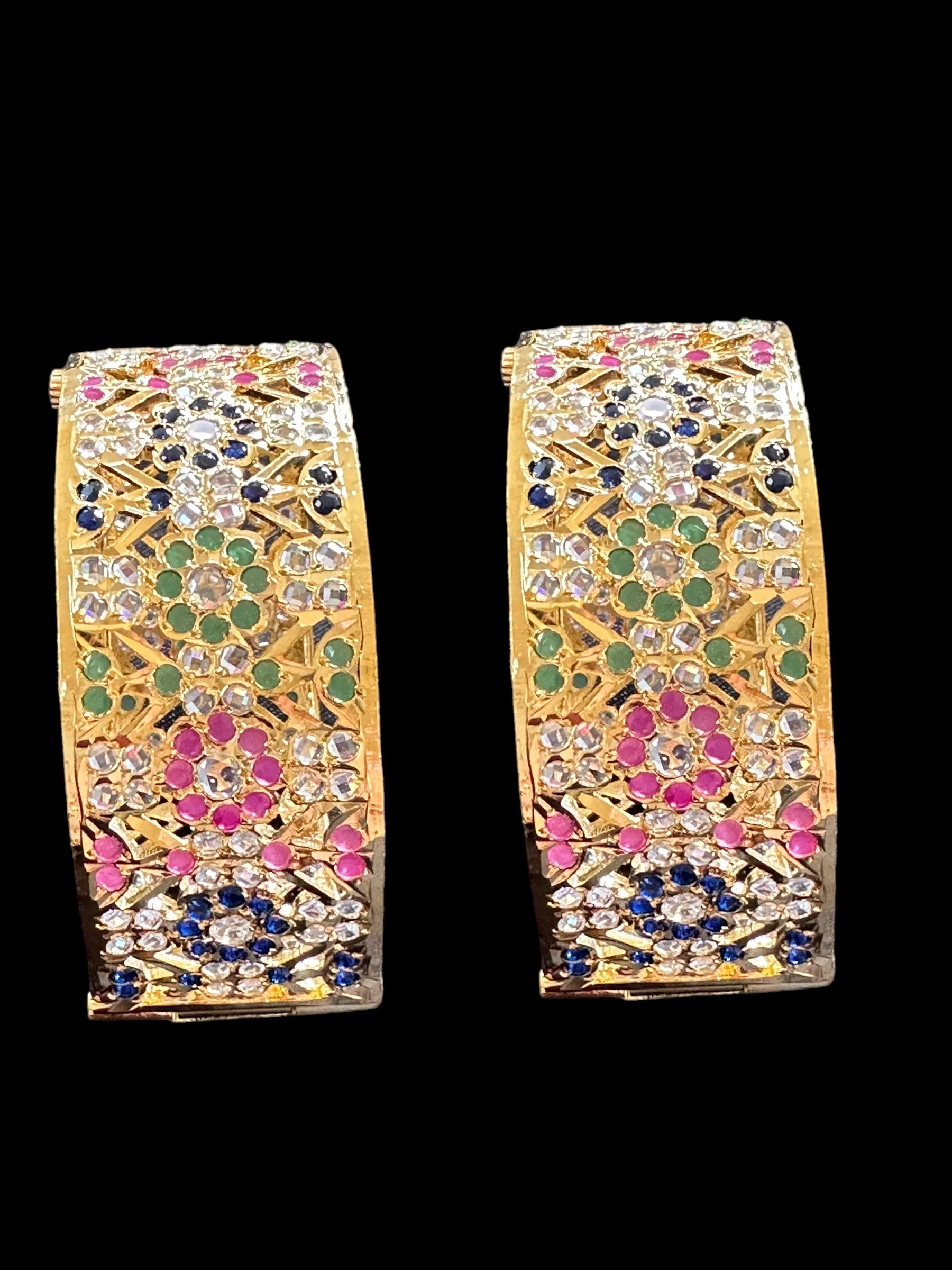 B163 Gold plated hyderabadi bangles ( READY TO SHIP )