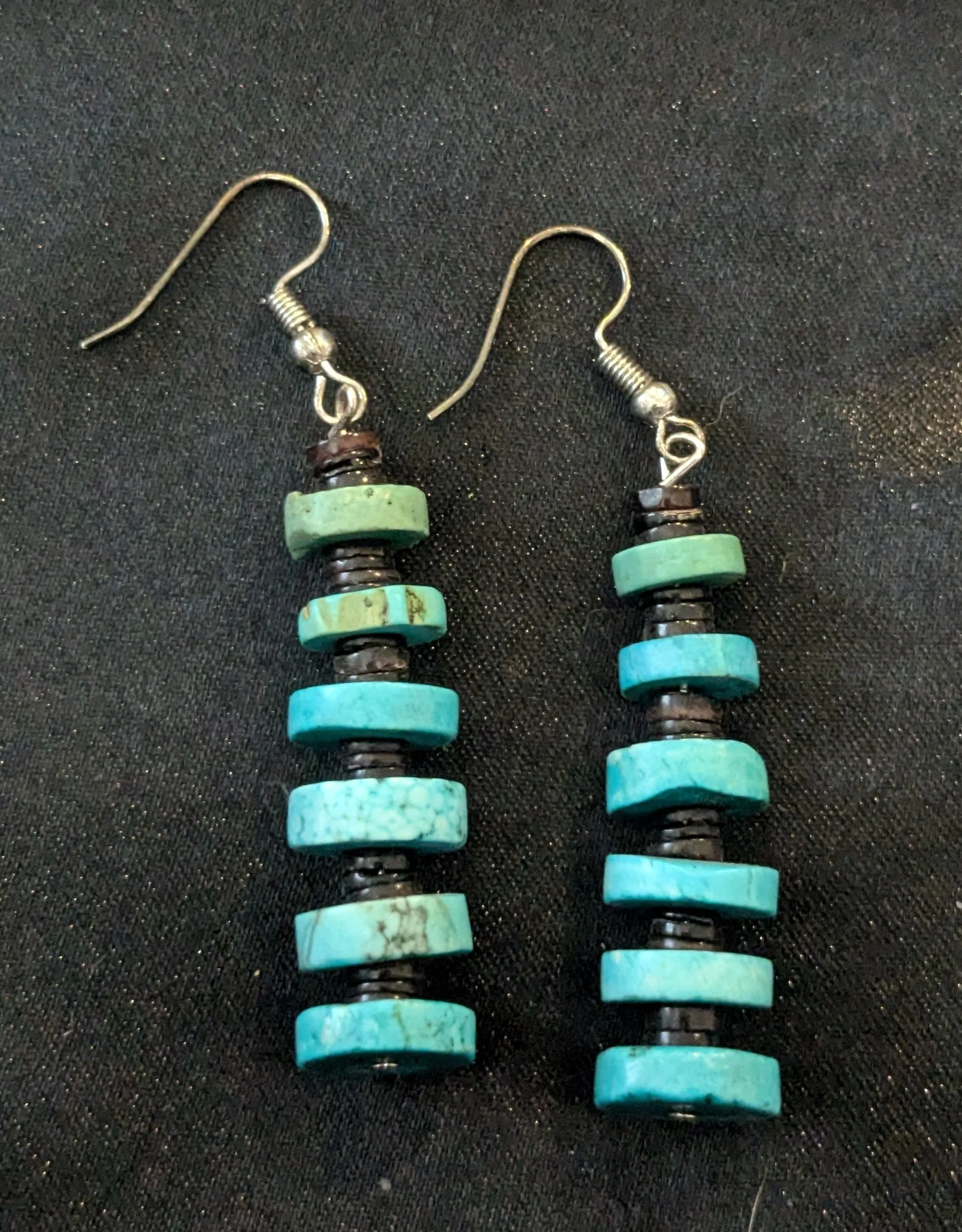 Disc Dangle Earrings