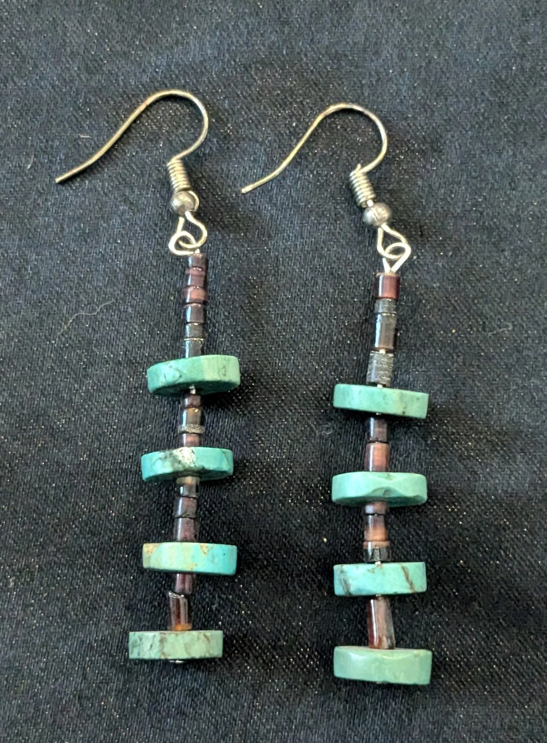 Disc Dangle Earrings