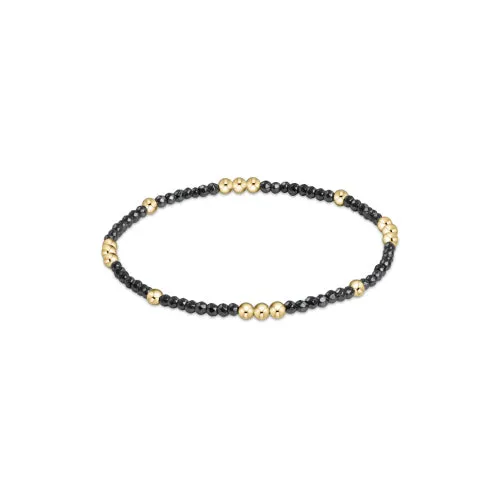 Enewton - Worthy Pattern 2mm Bead Bracelet - Hematite