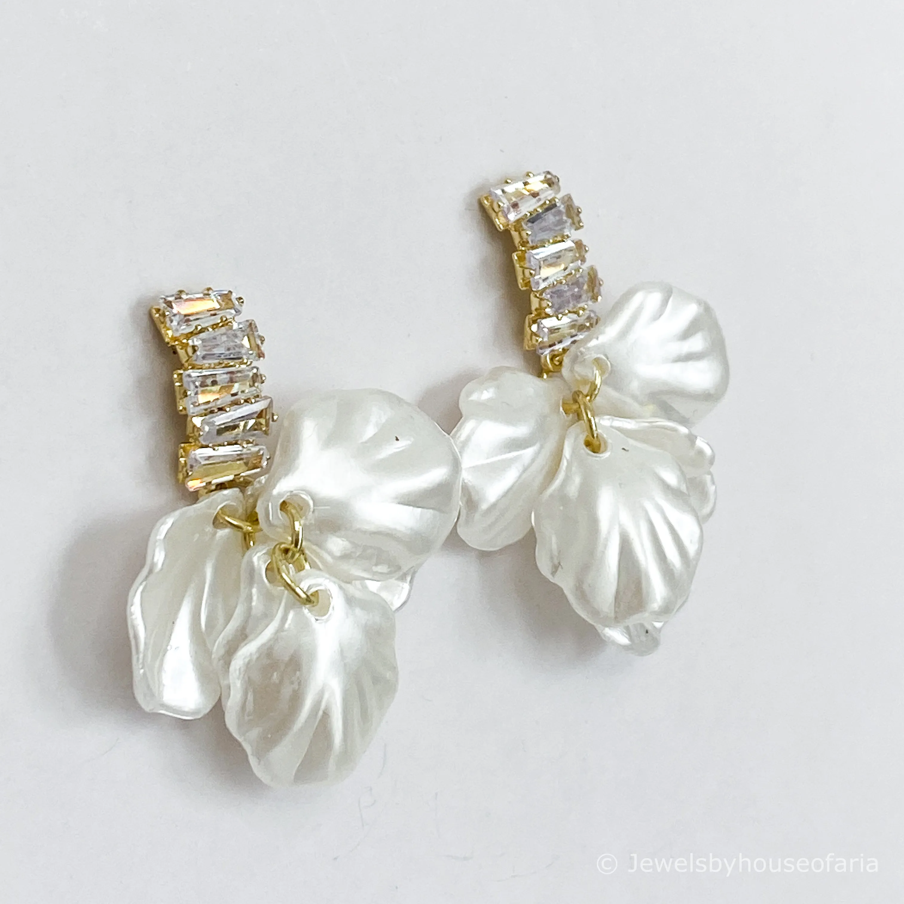 ESME Petal Crystal Earrings