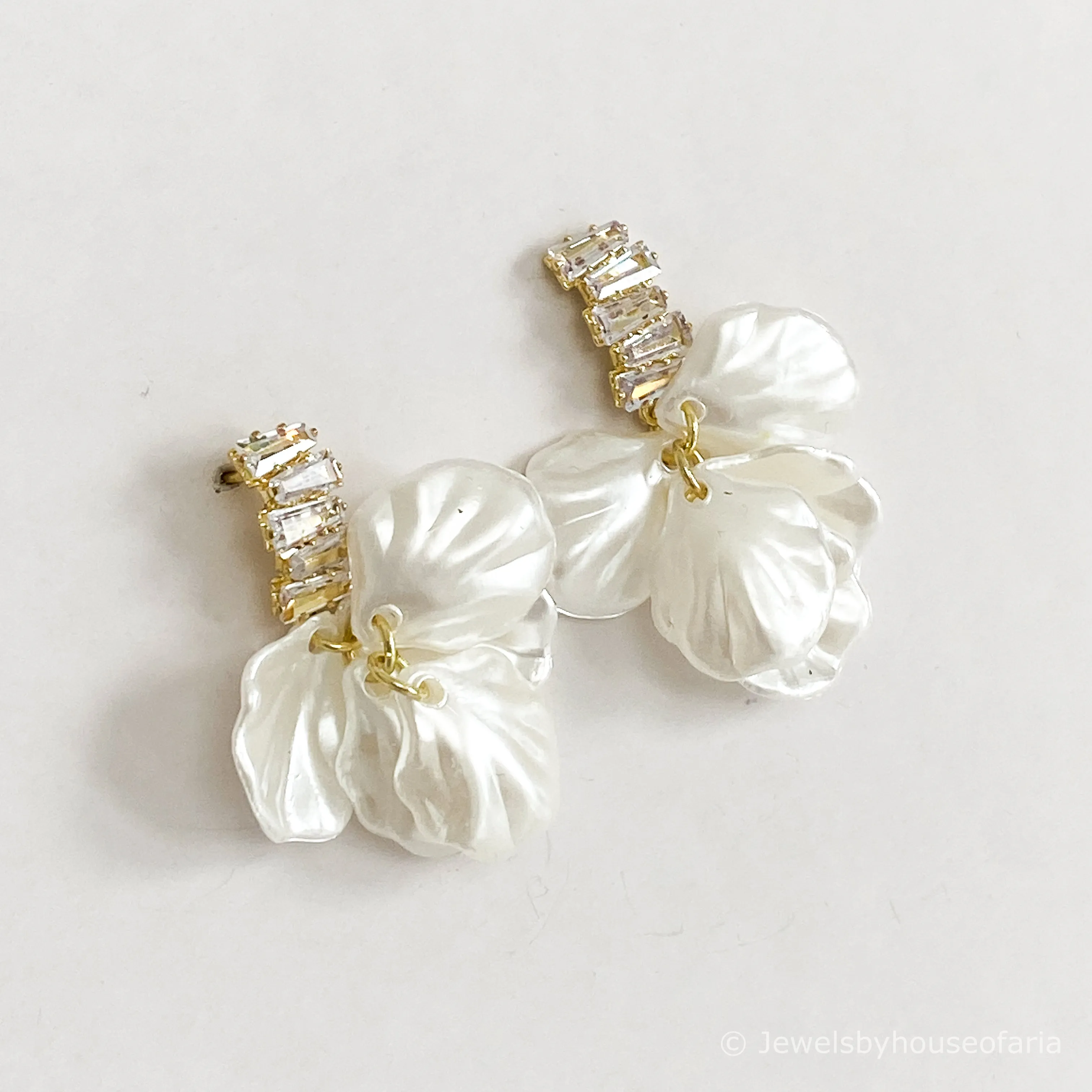 ESME Petal Crystal Earrings