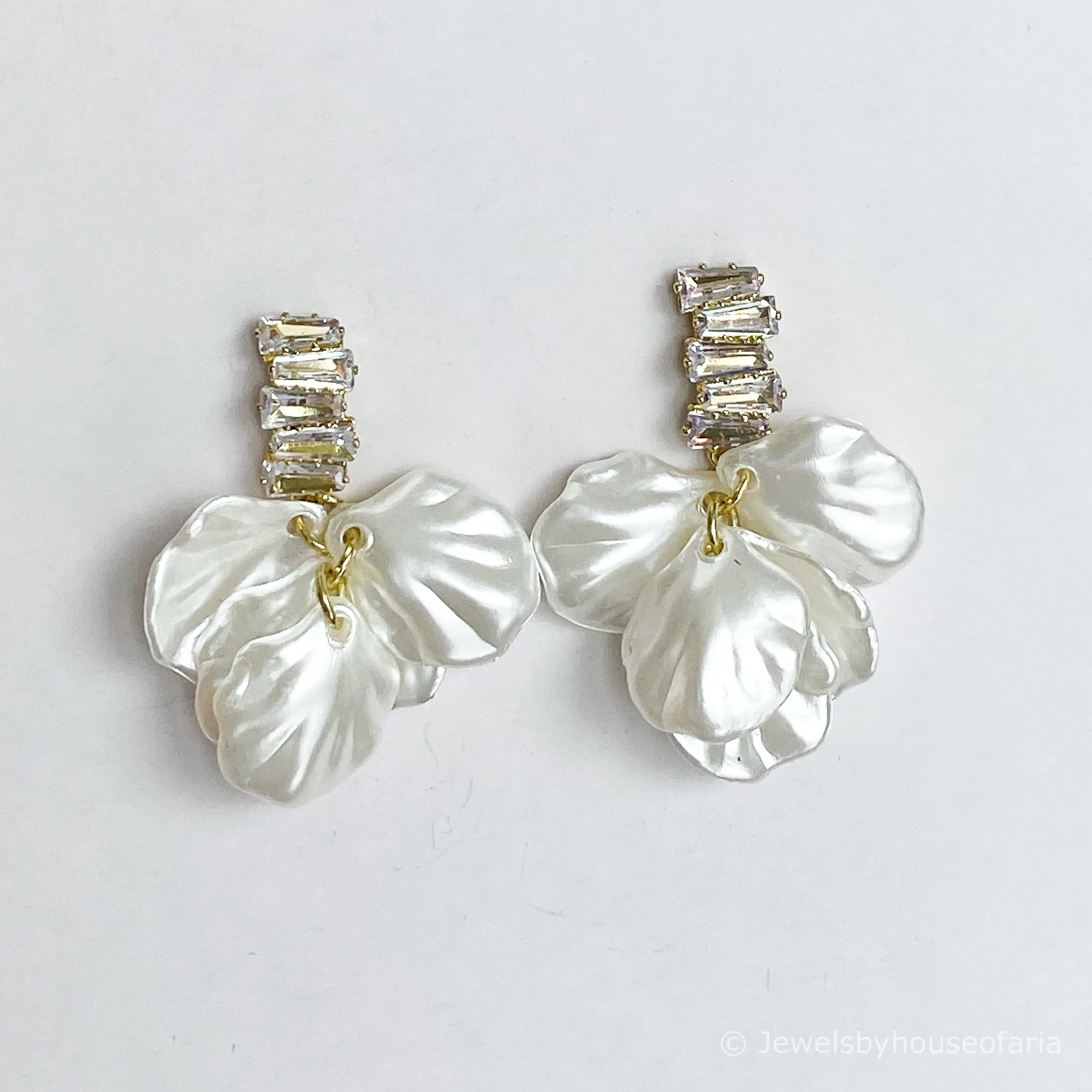 ESME Petal Crystal Earrings