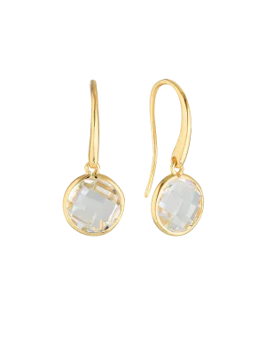 Georgini Lucent Large Hook Earrings - Gold