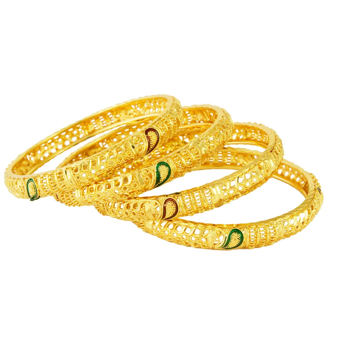 Gold Forming Bangles