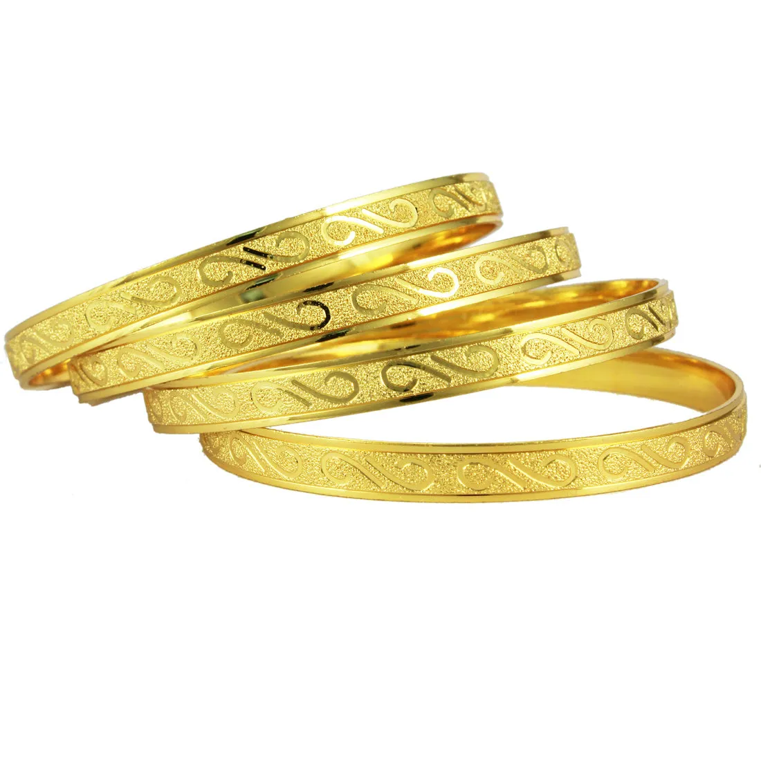 Gold Forming Bangles