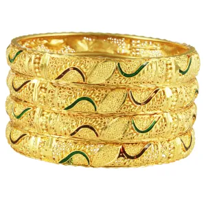 Gold Forming Bangles