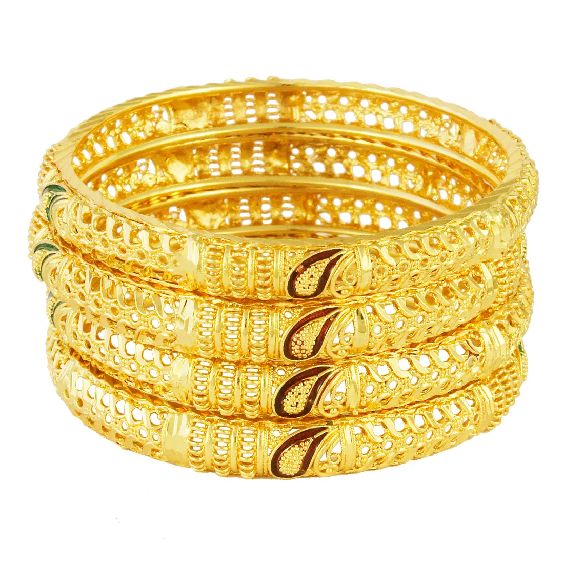 Gold Forming Bangles