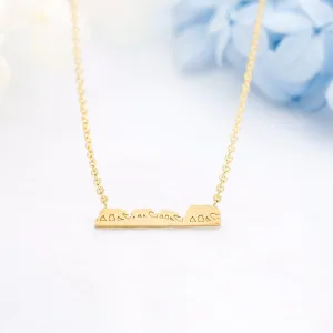 Gold Silver Color Children Baby Bear Necklaces