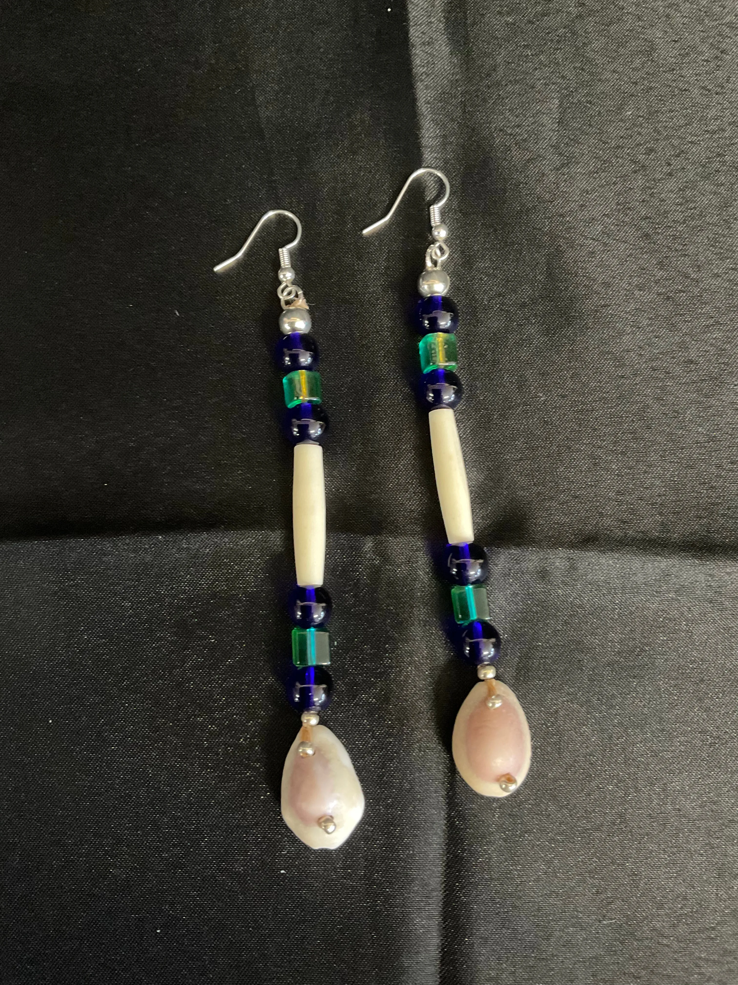 Hairpipe Dangle Earrings