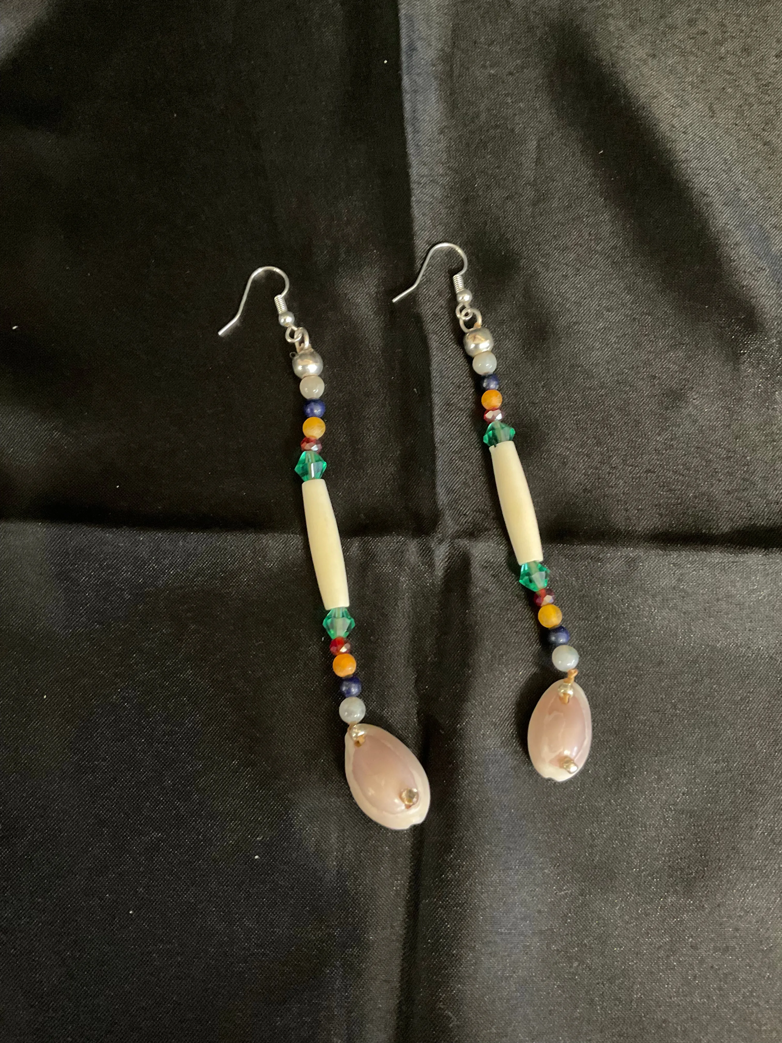 Hairpipe Dangle Earrings