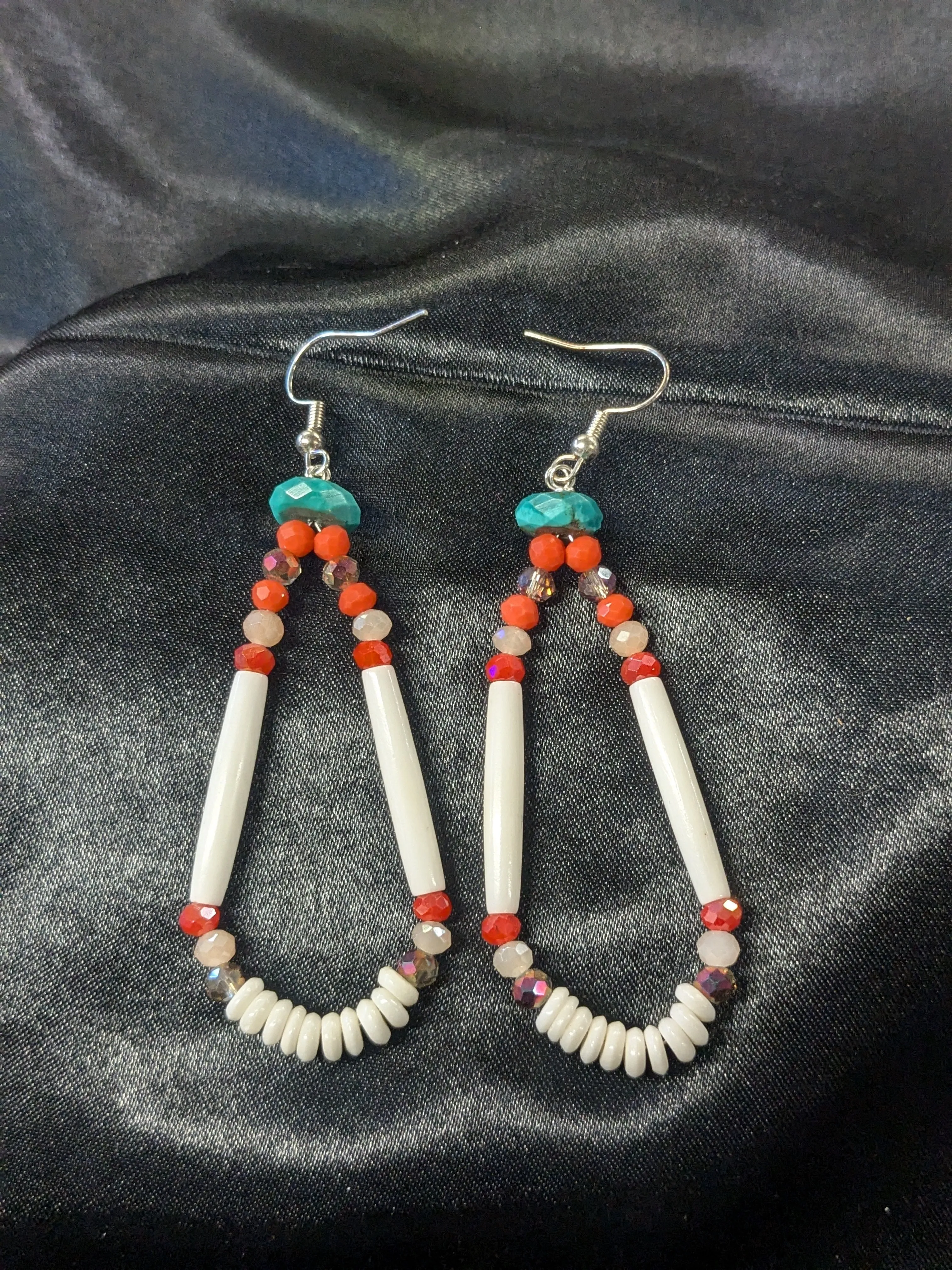 Hairpipe Dangle Earrings