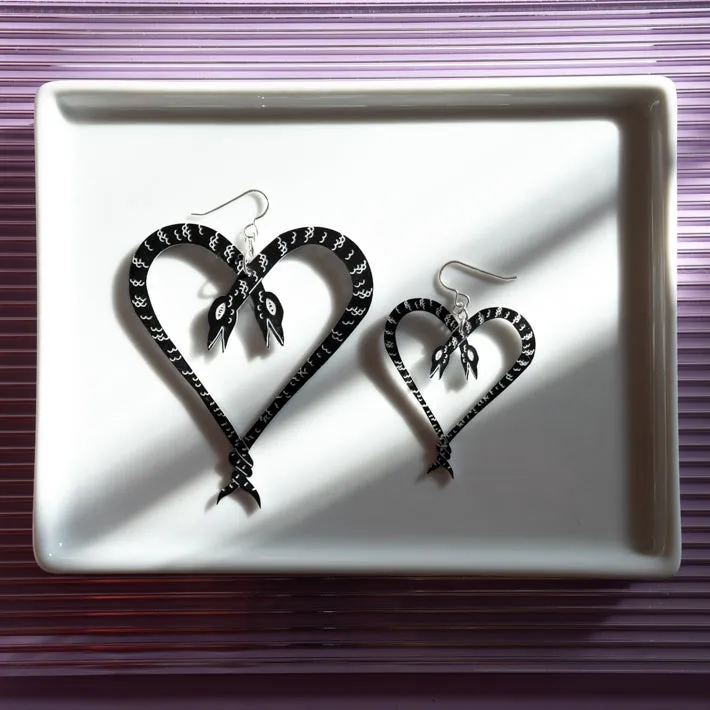 Heart of Snakes Earrings