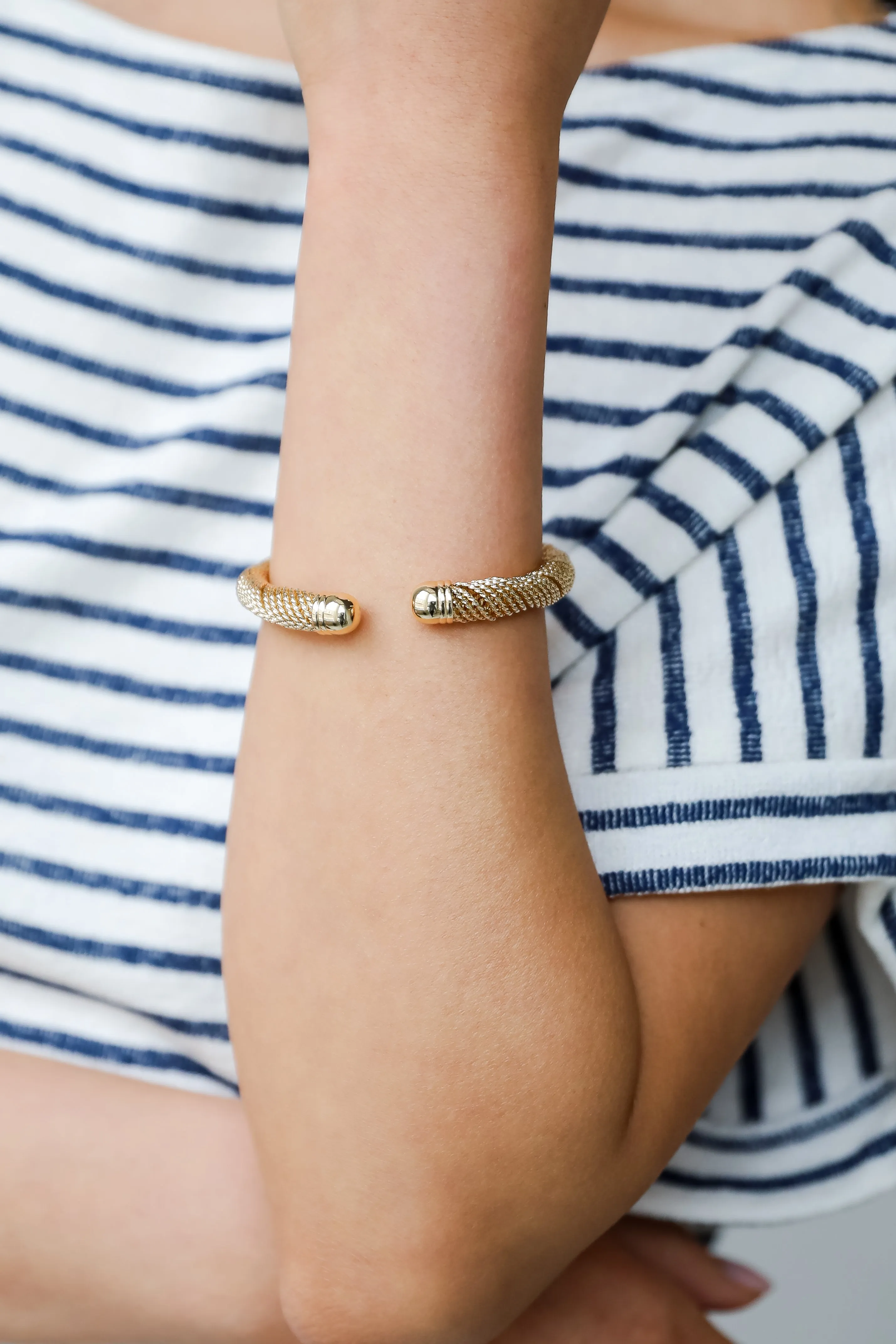 Jane Gold Cuff Bracelet