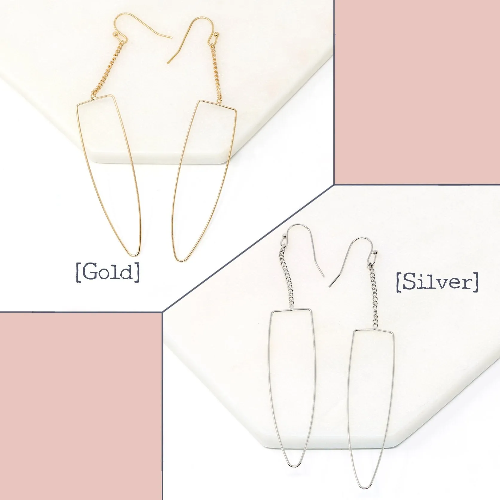 Lightweight Polygon Earring