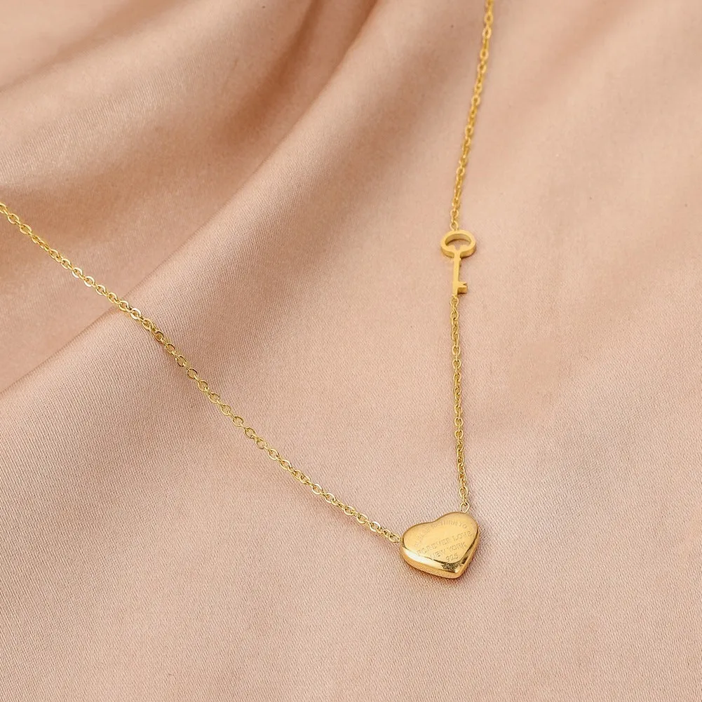 Love Padlock Necklace