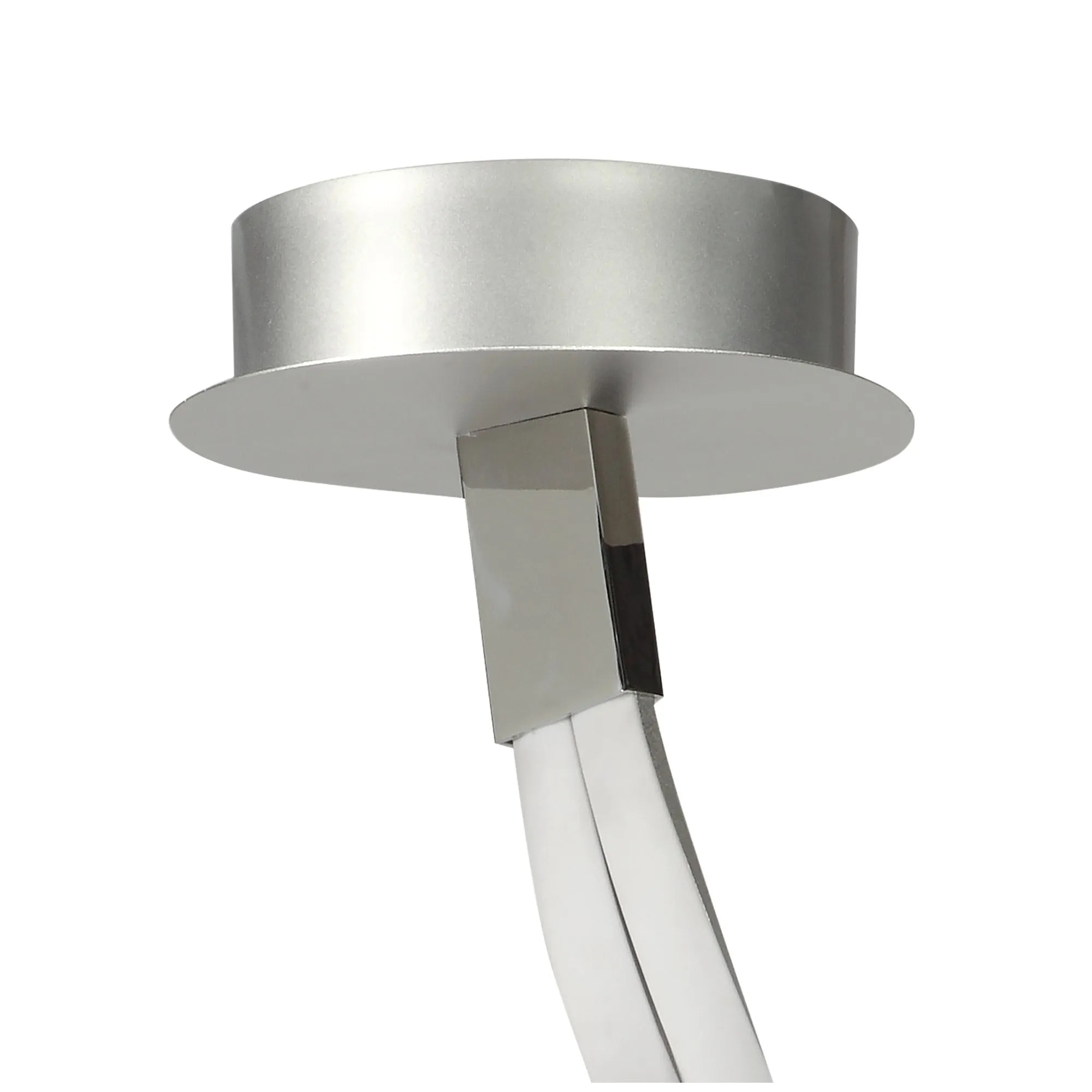 Mantra M4981 Nur Semi Ceiling LED Silver