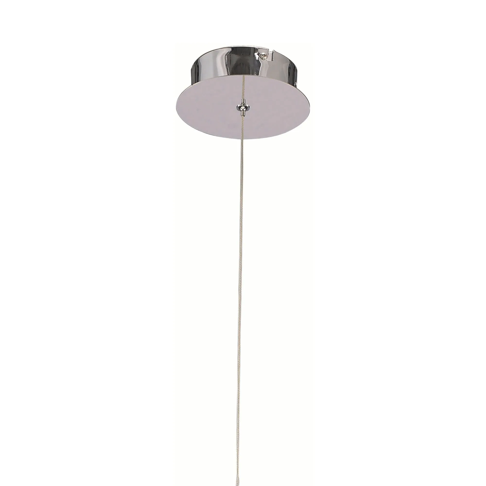 Mantra M5081 Espirales Pendant 1 Light LED Silver