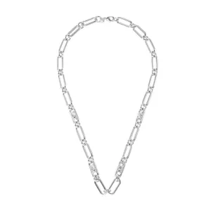 Michael Kors Platinum Plated Brass Premium Empire Link Chain