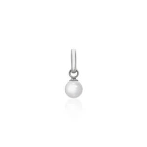 Mini Pearl Pendant (Silver)