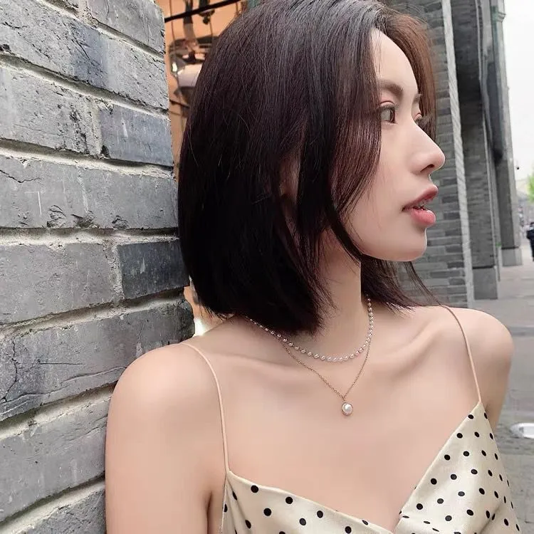 New Trendy High-end Niche Design Clavicle Chain Light Luxury