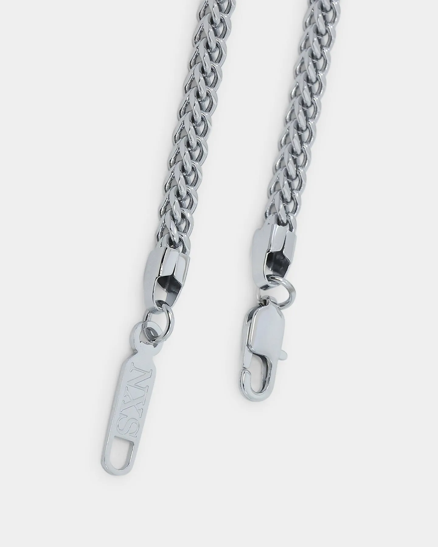 NXS 4mm Franco Chain White Gold