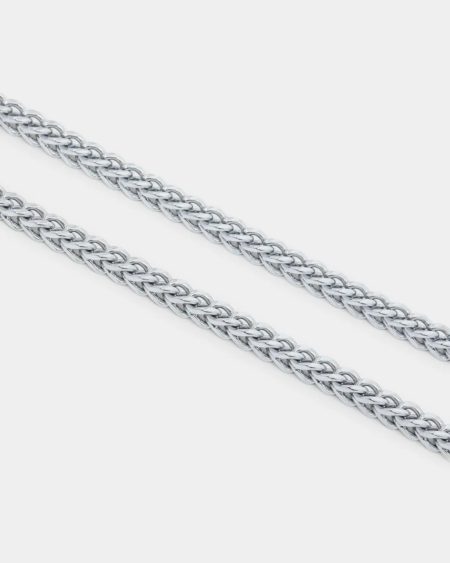 NXS 4mm Franco Chain White Gold