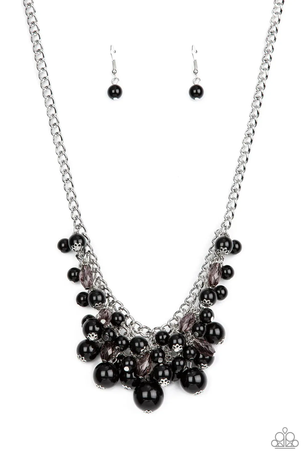 Paparazzi Necklace ~ Broadway Bustle - Black