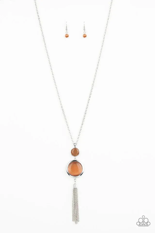 Paparazzi Necklace ~ Have Some Common SENSEI - Orange