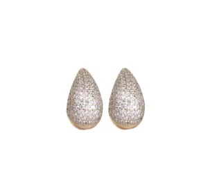 Pave Teardrops