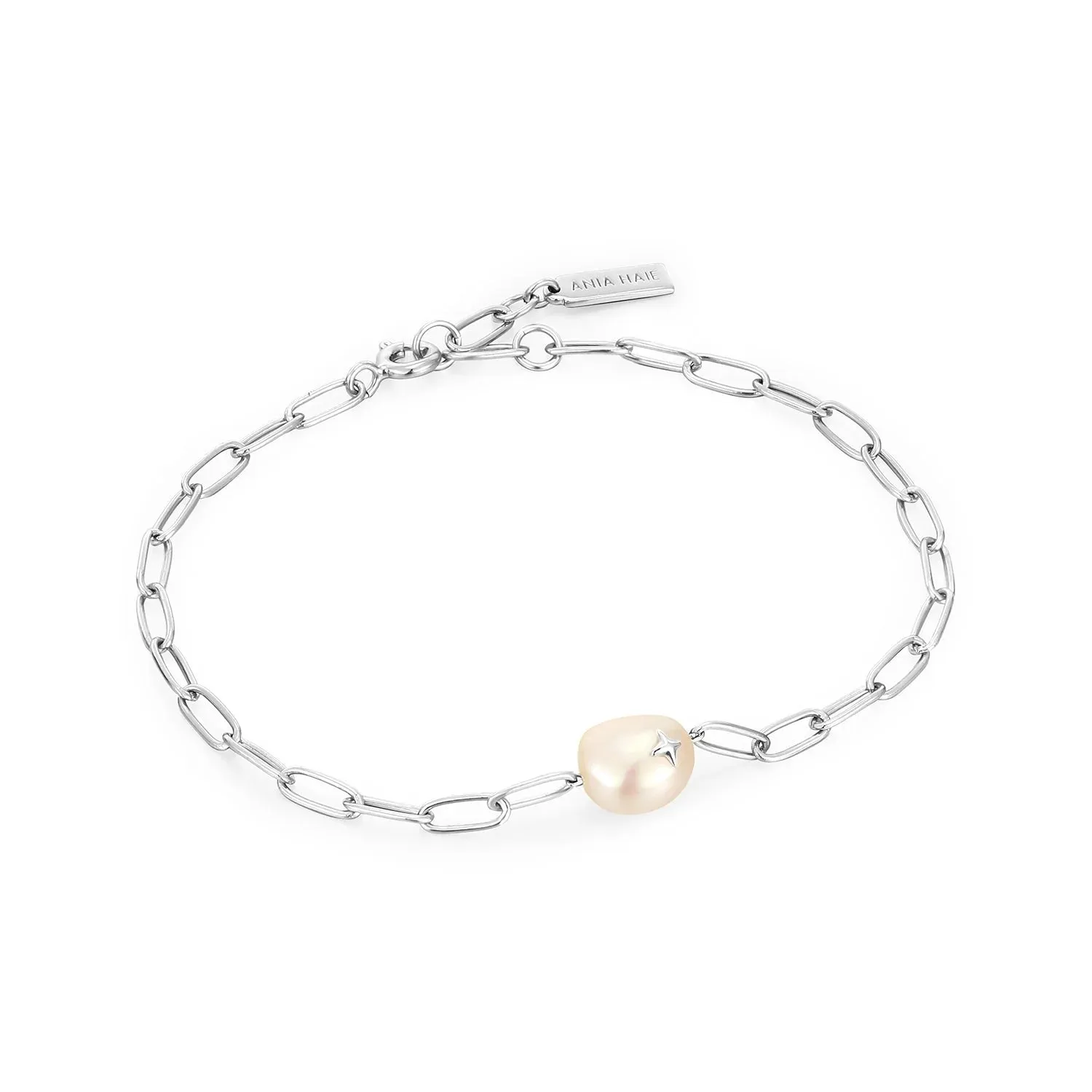 Pearl Power - Pearl Sparkle Chunky Chain Bracelet - 2 colours