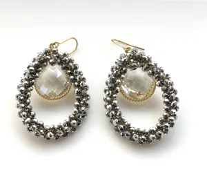 Perla Hoop Earrings