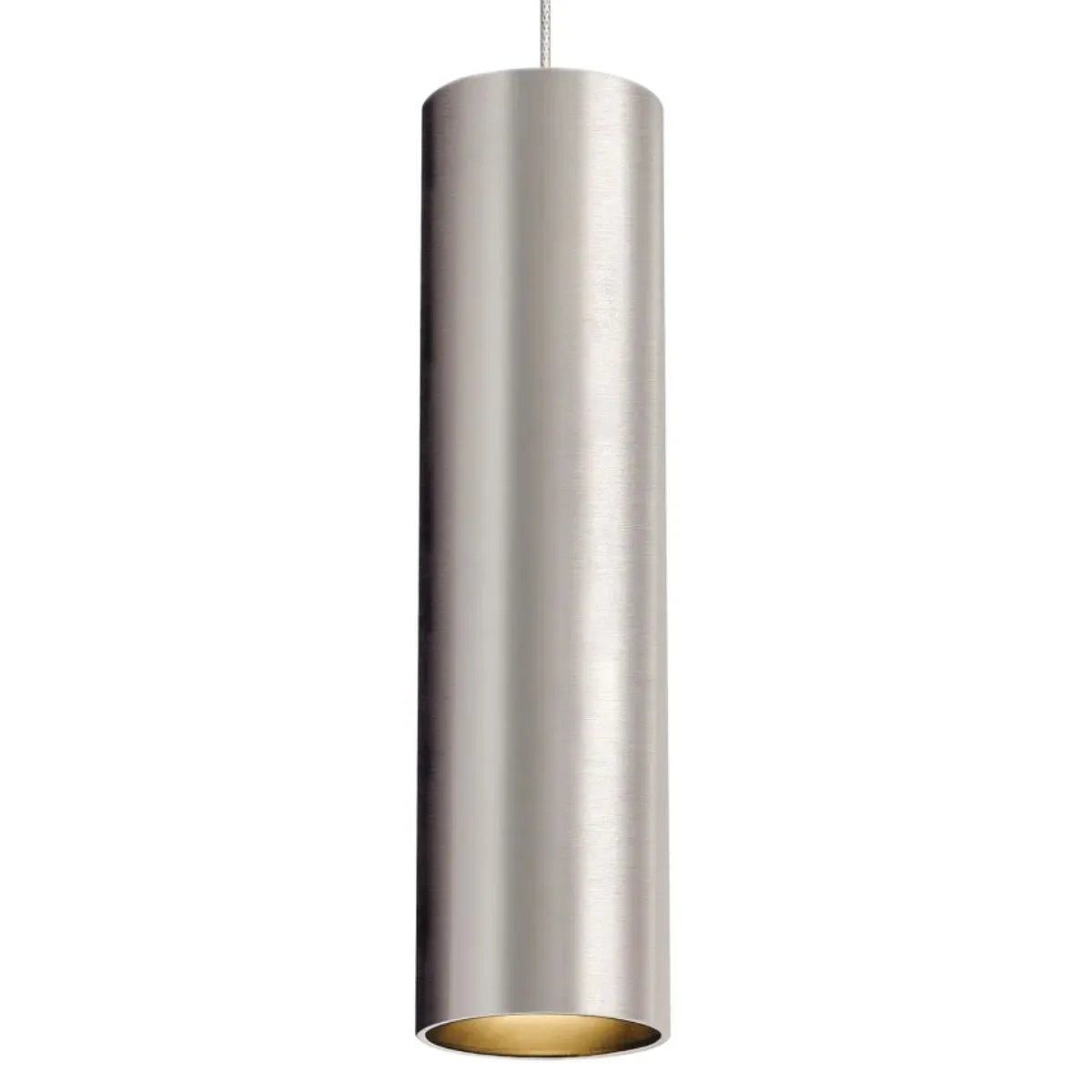 Piper LED Freejack Pendant 7W 3000K 485 Lumens Satin Nickel finish