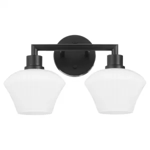 Quorum International BELLEVIEW 5221-2-59 Bathroom Fixture Contemporary - Matte Black