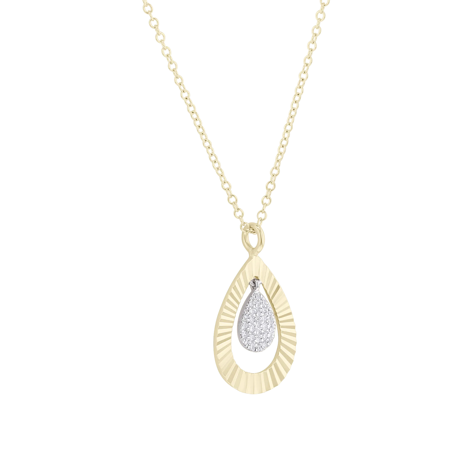 Ray of Light Diamond Necklace