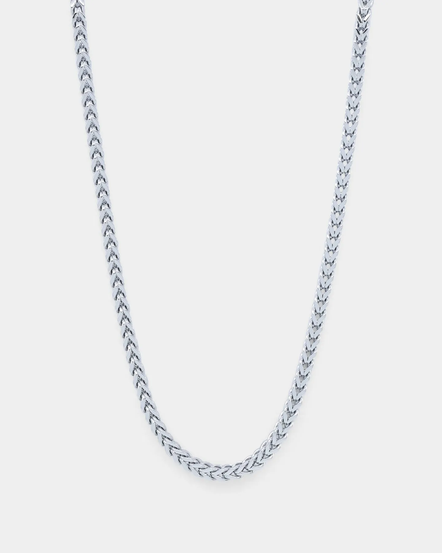 Saint Morta 2.5mm Franco Chain White Gold