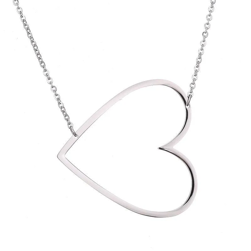 Sideway Alphabet Necklace