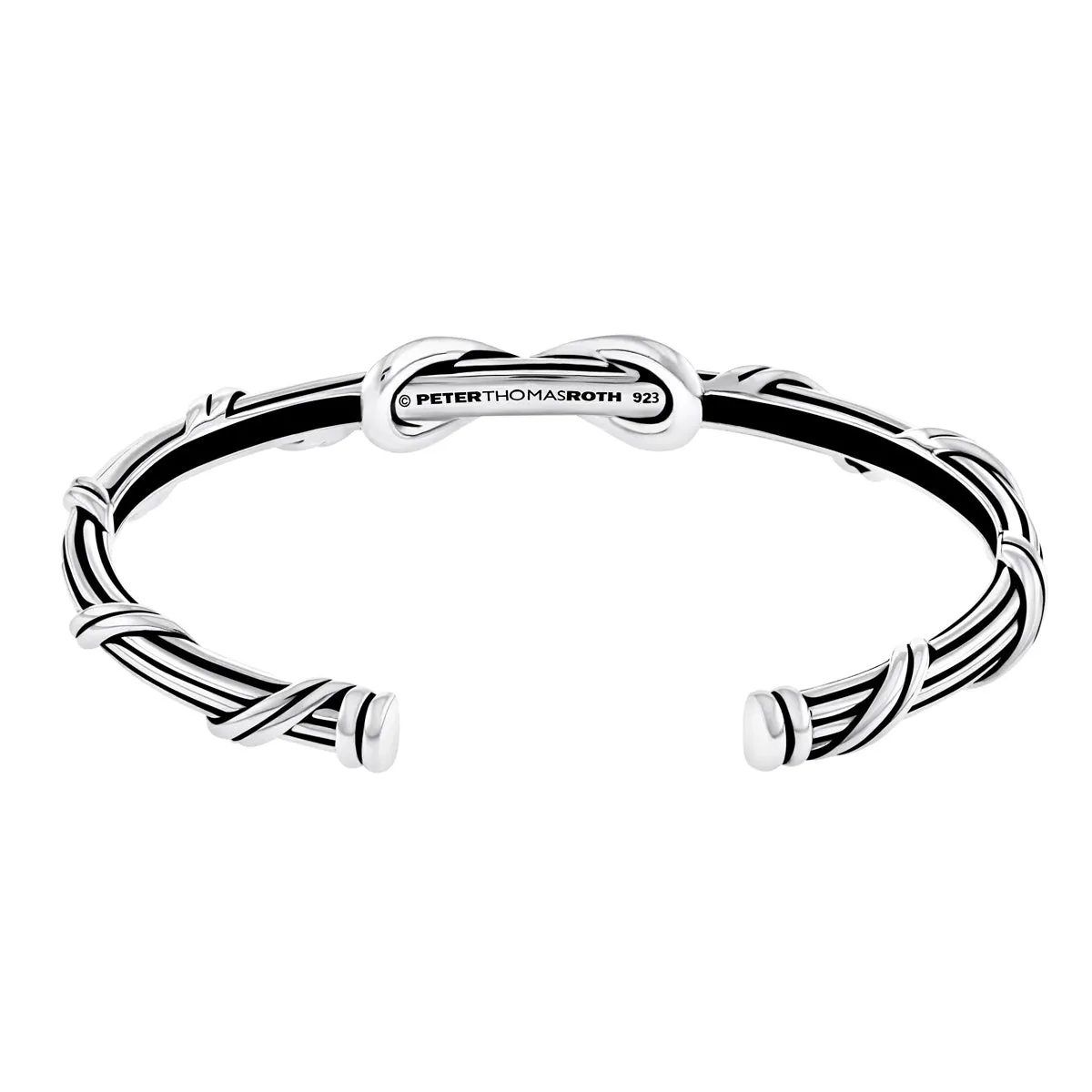 Signature Classic Infinity Cuff in sterling silver