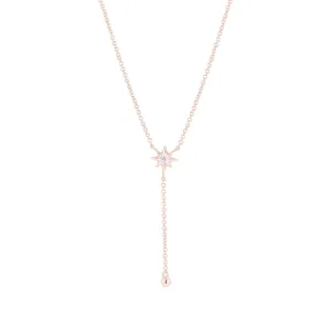 Starlight Drop Diamond Necklace