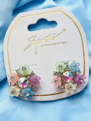 SUPERSTAR SPRING BOUQUET Earrings- Iridescent