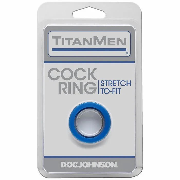 Titanmen Cock Ring Blue