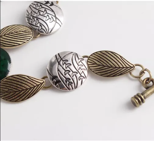 Vintage Leaf Chic Bracelets for the Modern Feminine